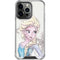 Disney Frozen Elsa Snowflakes Art iPhone 16 Pro Clear Case